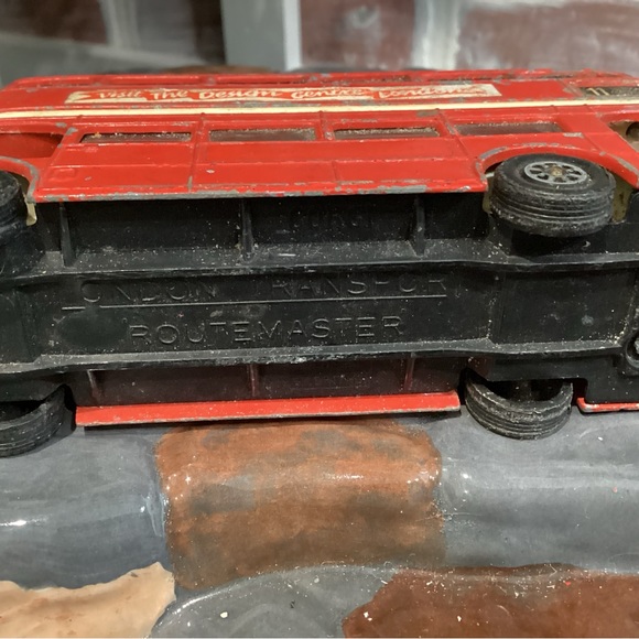 Vintage Corgi Diecast London Transporter Double Decker Bus - Collectible - Picture 8 of 13